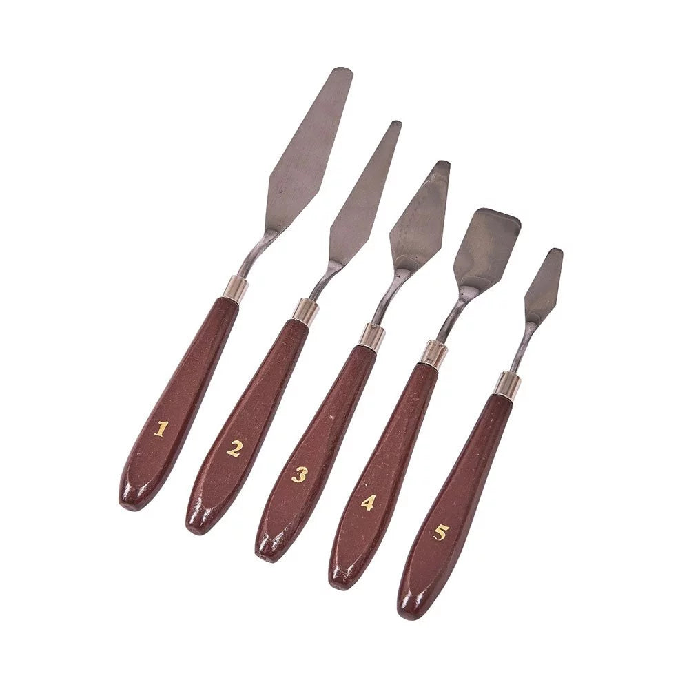 Amtech 5pc Artists Painting Palette Knife Set