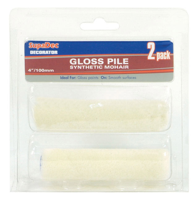 SupaDec Gloss Mini Roller - Pack of 2 - 4"