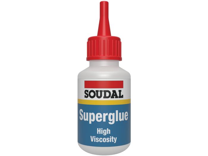 Soudal - Superglue - High Viscosity - 50g
