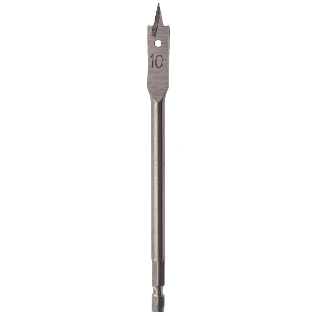 10mm X 152mm Quick Change Flat Wood Hex Shank Drill Bit