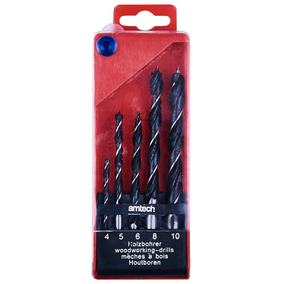 5pc Wood Drill Bit Set