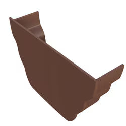 Freefoam Ogee Internal Stopend  - Brown