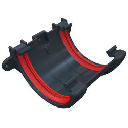 Freefoam Round Union Bracket - Anthracite Grey