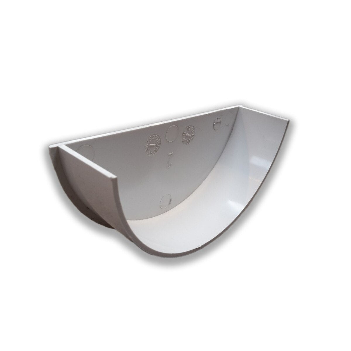 Freefoam Round Internal Stopend - White