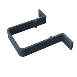 Freefoam Square Downpipe Clip - Anthracite Grey
