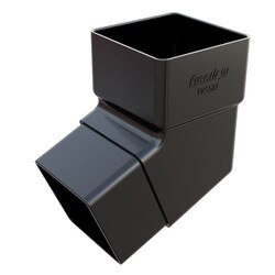 Freefoam Square 112.5° Offset Bend – Black