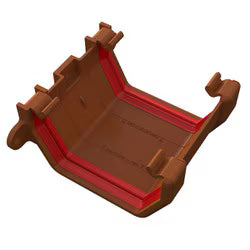 Freefoam Square Union Bracket - Caramel