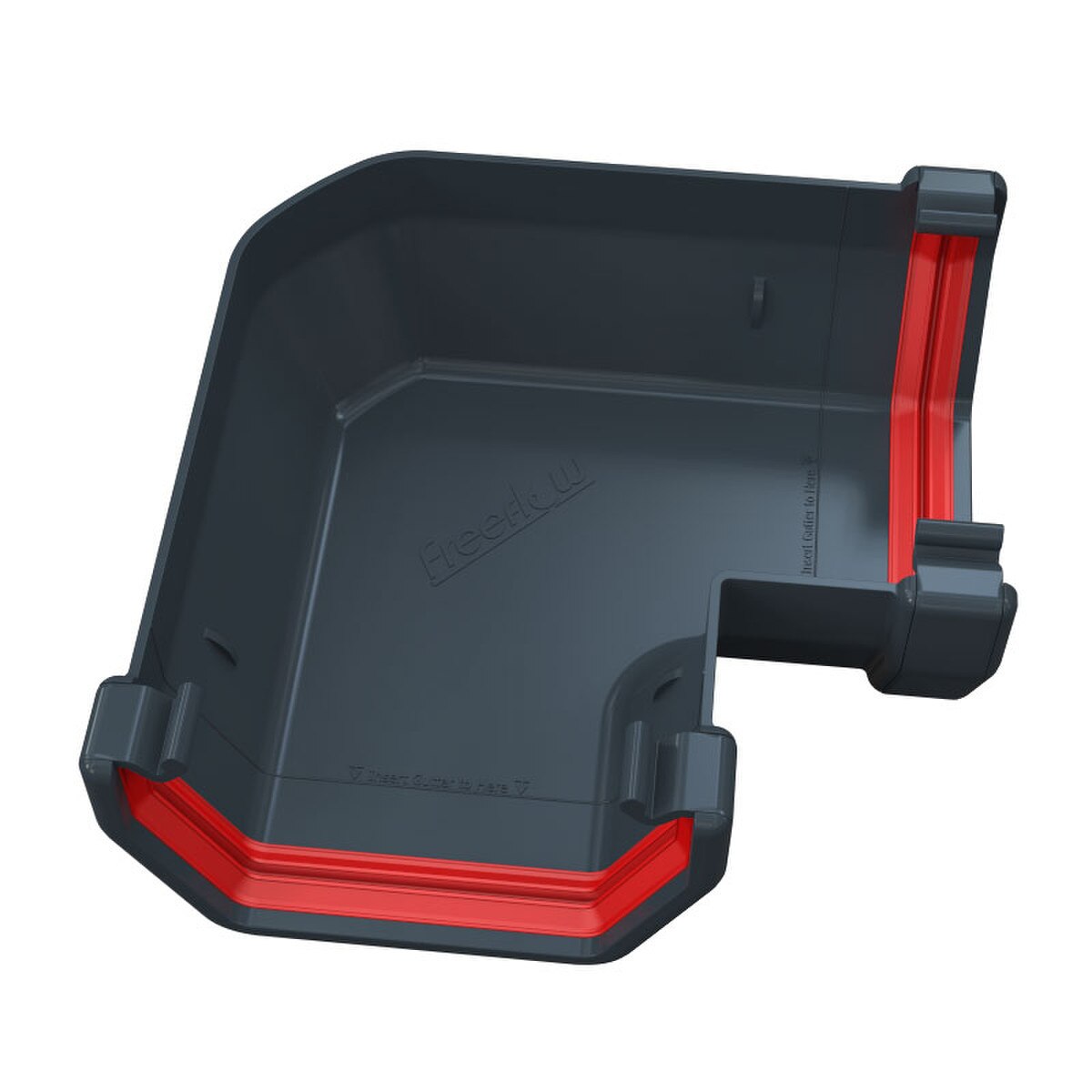 Freefoam Square 90° Angle - Anthracite Grey