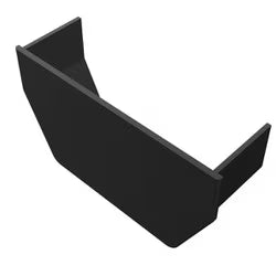 Freefoam Square Internal Stopend - Black