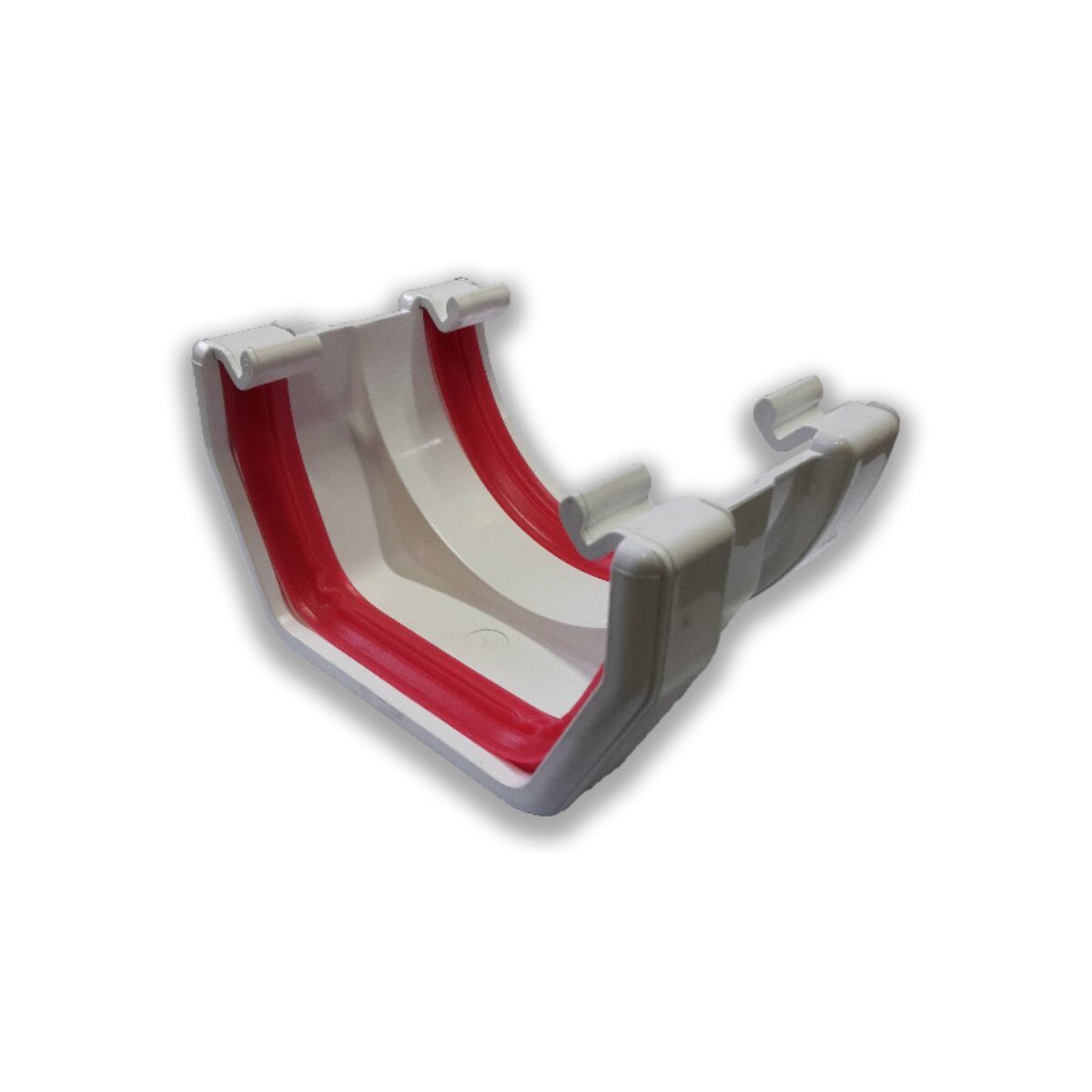 Freefoam Square To Round Gutter Apt - White