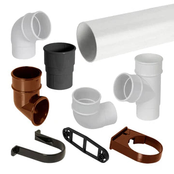 FloPlast 68mm Round Downpipe