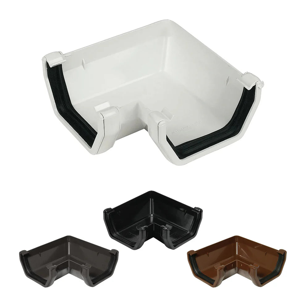 FloPlast Square Profile 114mm Gutter
