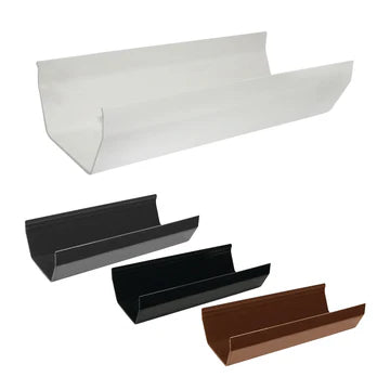 FloPlast Square Gutter 4m