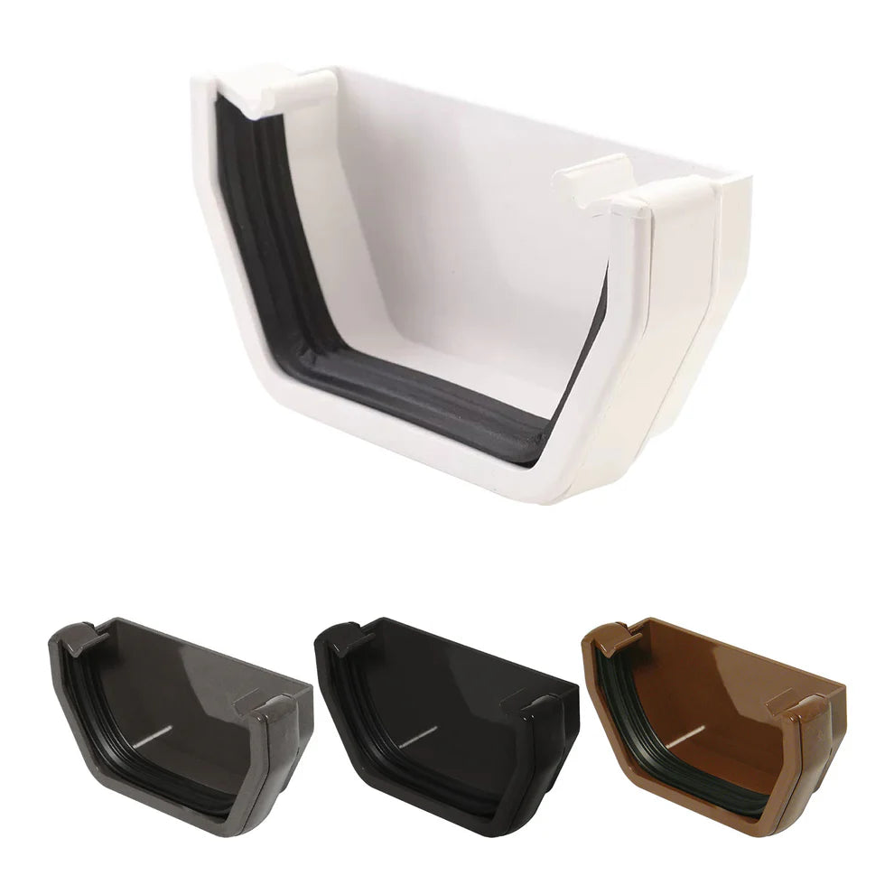 FloPlast Square Profile 114mm Gutter