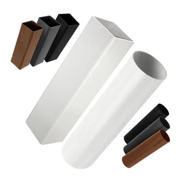 FloPlast Gutter Downpipe ( Available in 3 Lengths – 2.5m / 4m / 5.5m )