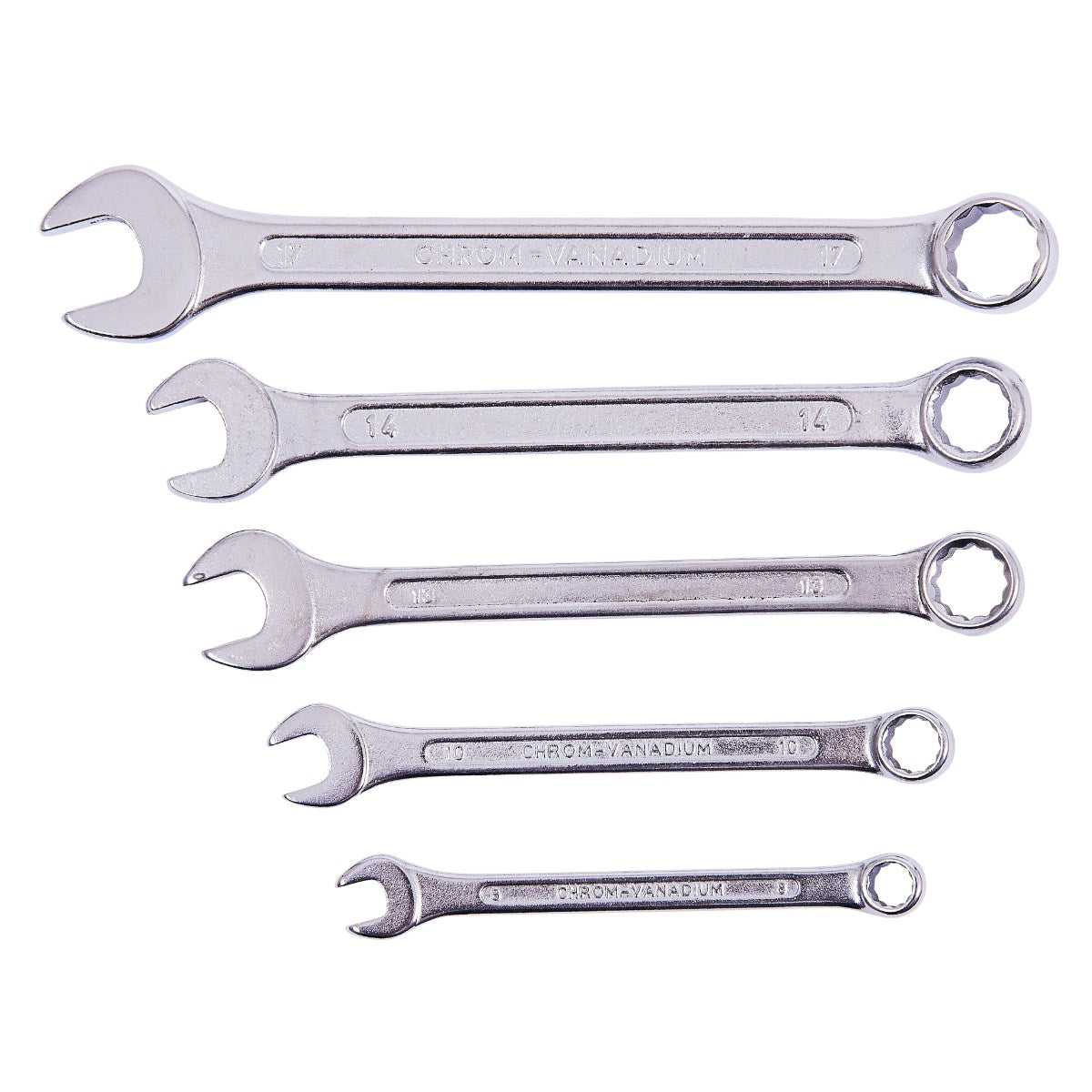 5pc Combination Spanner Set