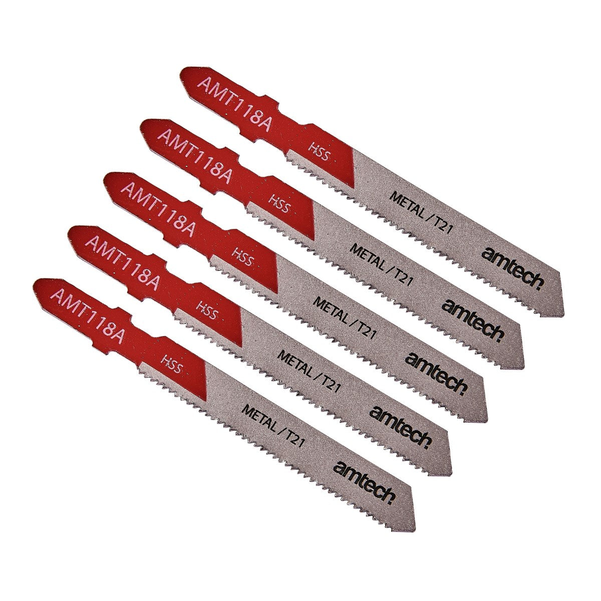 5pc Metal Jigsaw Blade Set - T21
