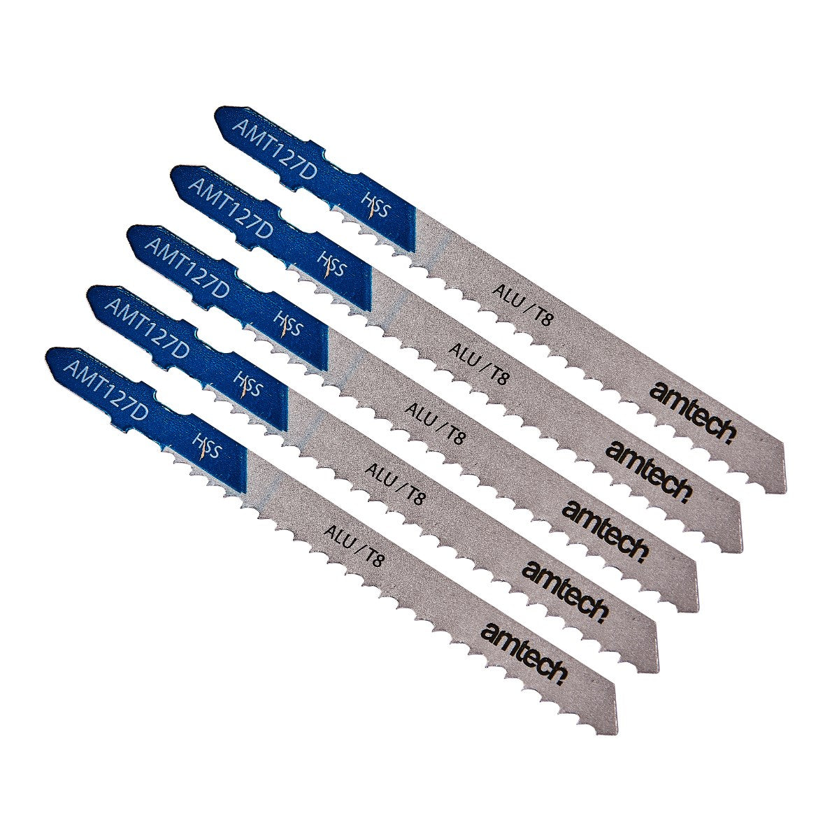 5pc Aluminium Jigsaw Blade Set - T8