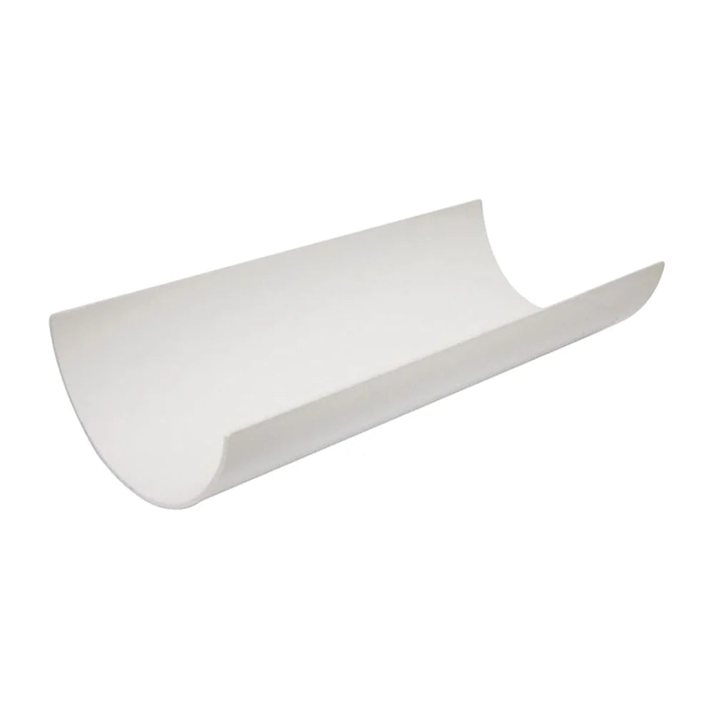 FloPlast Half Round Gutter 4m