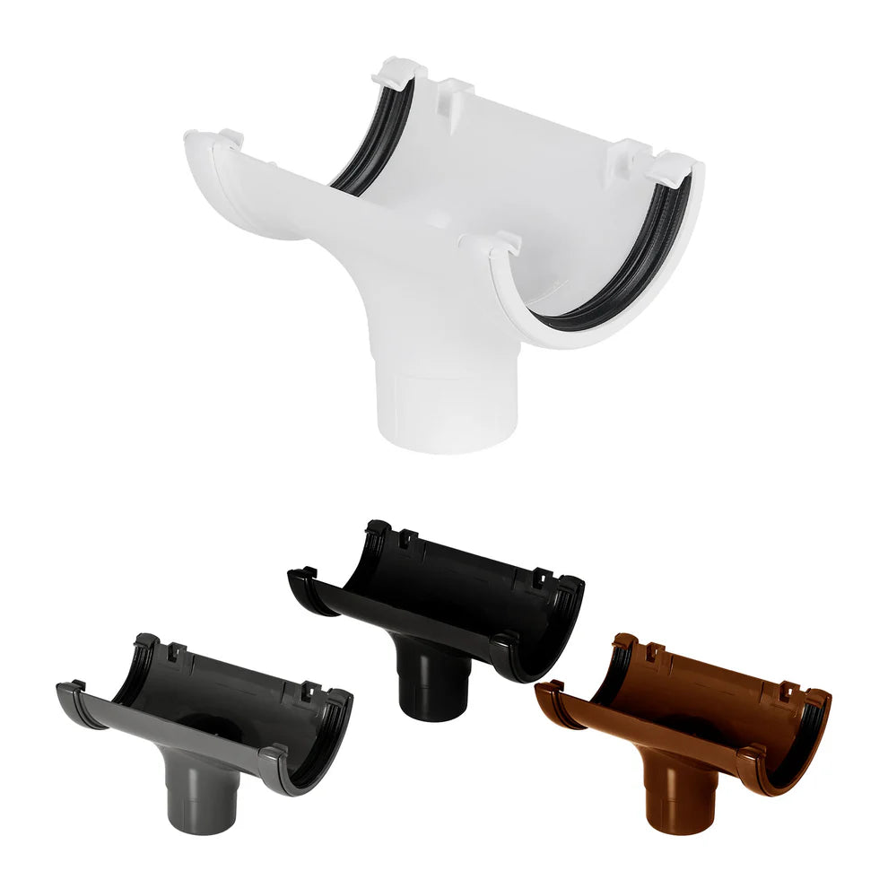 FloPlast Half Round Profile 112mm Gutter