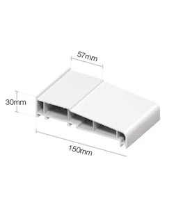 150mm uPVC Plastic Window Sill 6m
