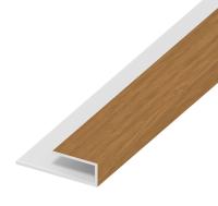 uPVC Soffit J Trim 5m