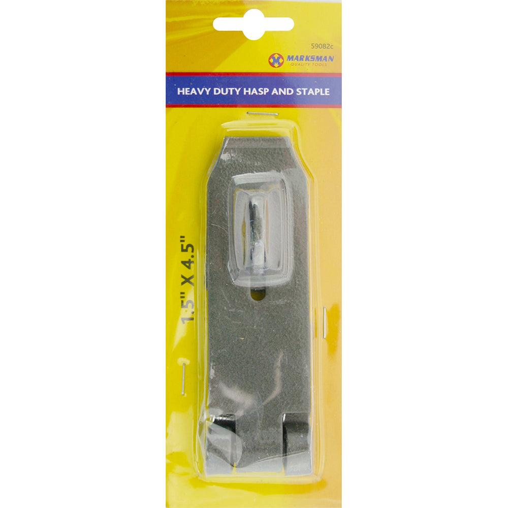 Marksman 1.5″ X 4.5″ Heavy Duty Hasp and Staple