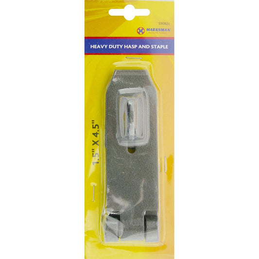 Marksman 1.5″ X 4.5″ Heavy Duty Hasp and Staple