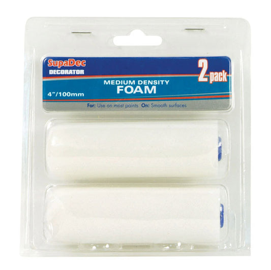 SupaDec Medium Density Mini Roller - Pack of 2 - 4"