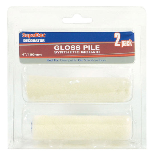 SupaDec Gloss Mini Roller - Pack of 2 - 4"