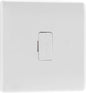 BG Electrical - 854 White Round Edge Unswitched Spur 13A