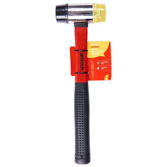40mm Double Face Hammer – Fibreglass Shaft