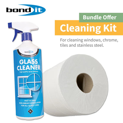 Glass Cleaner Spray + Tissue