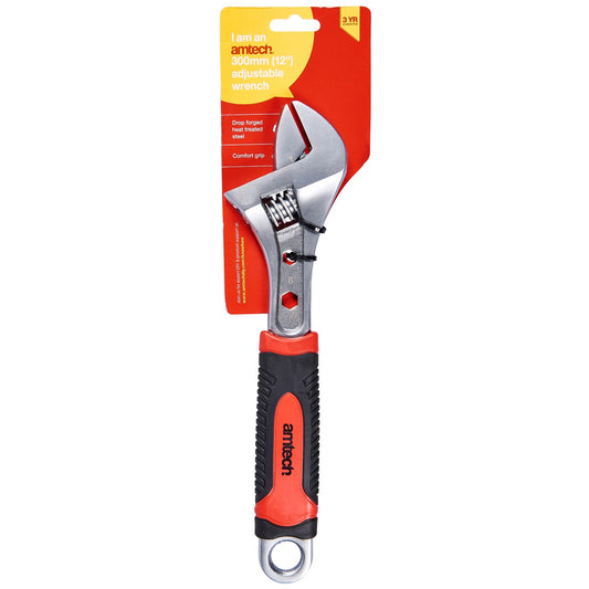 12” Adjustable Wrench Injected Grip