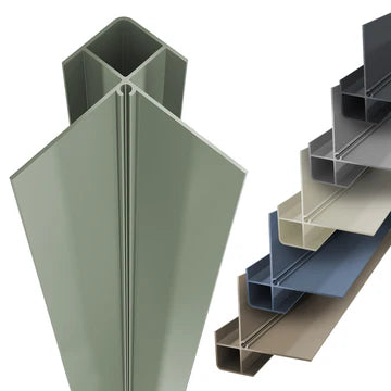 Composite Cladding External Corner Trim 5m