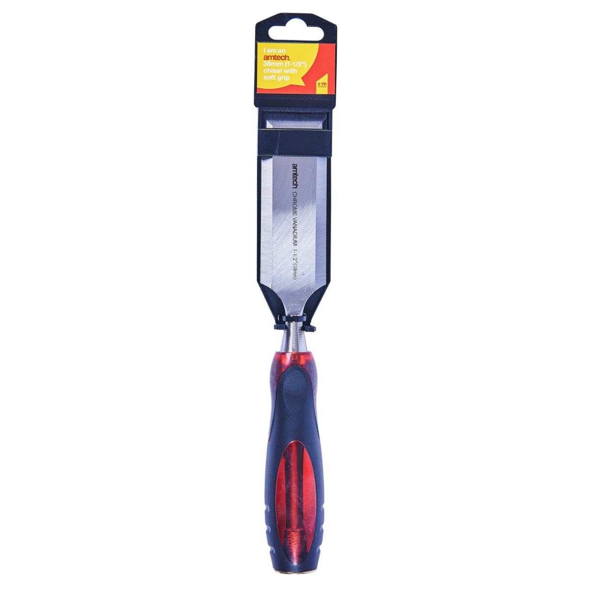 1-1/2″ Wood Chisel With Soft Grip