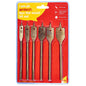 Flat Wood Bit Set – Titanium Hex Shank Drill Bit Set