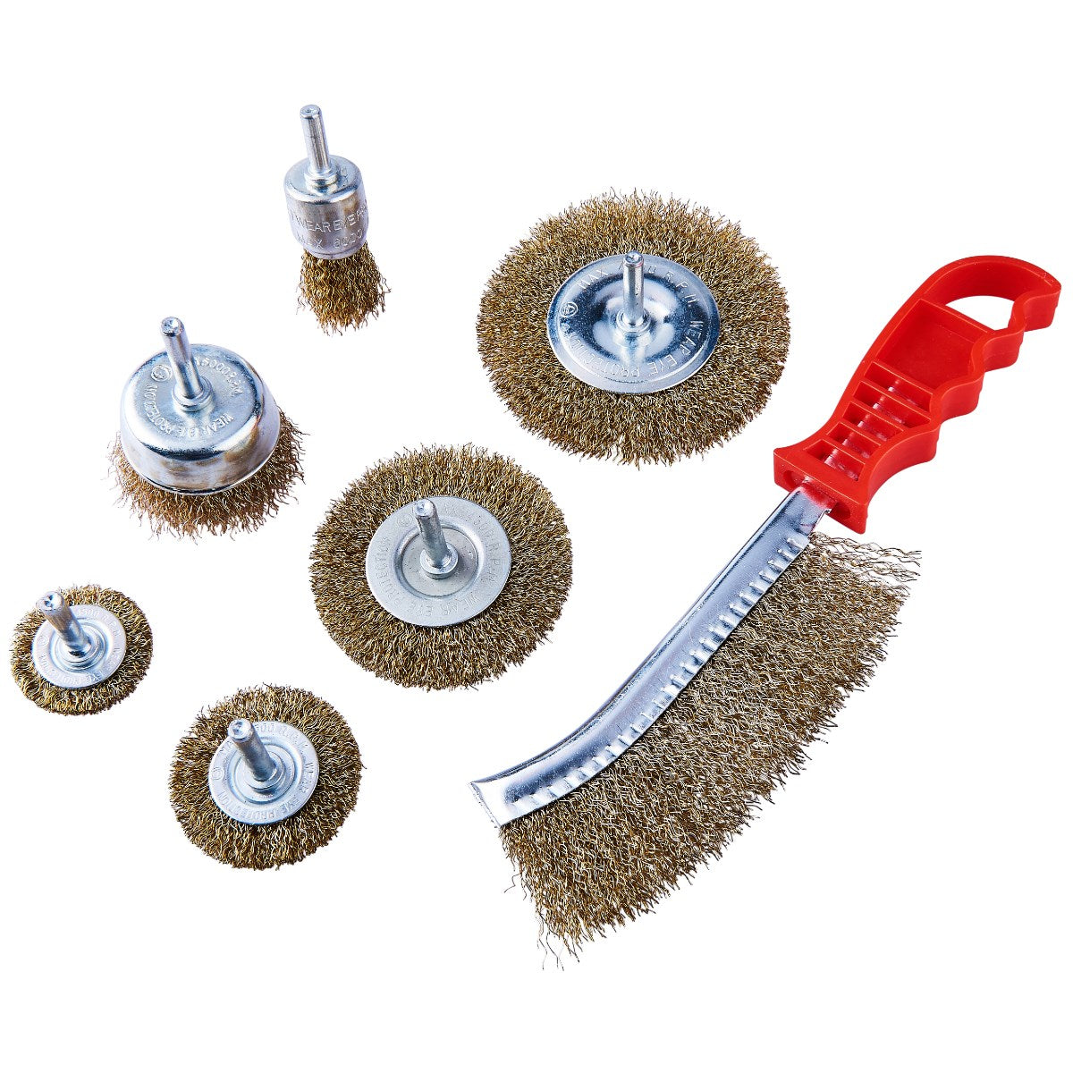 7pc Wire Brush Set