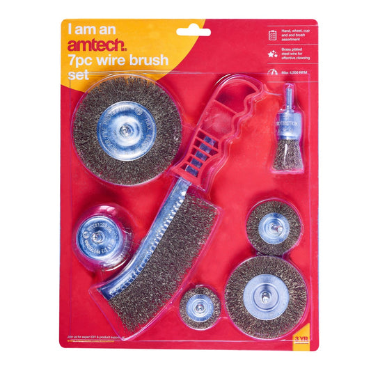 7pc Wire Brush Set