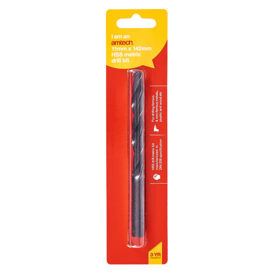 11mm x 142mm HSS Drill Bit