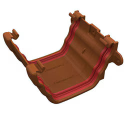 Freefoam Ogee Union Bracket - Caramel