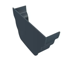 Freefoam Ogee Internal Stopend  - Anthracite Grey