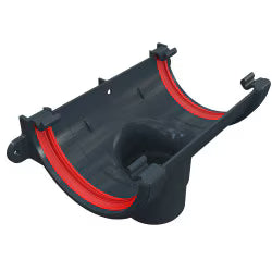 Freefoam Round Running Outlet - Anthracite Grey