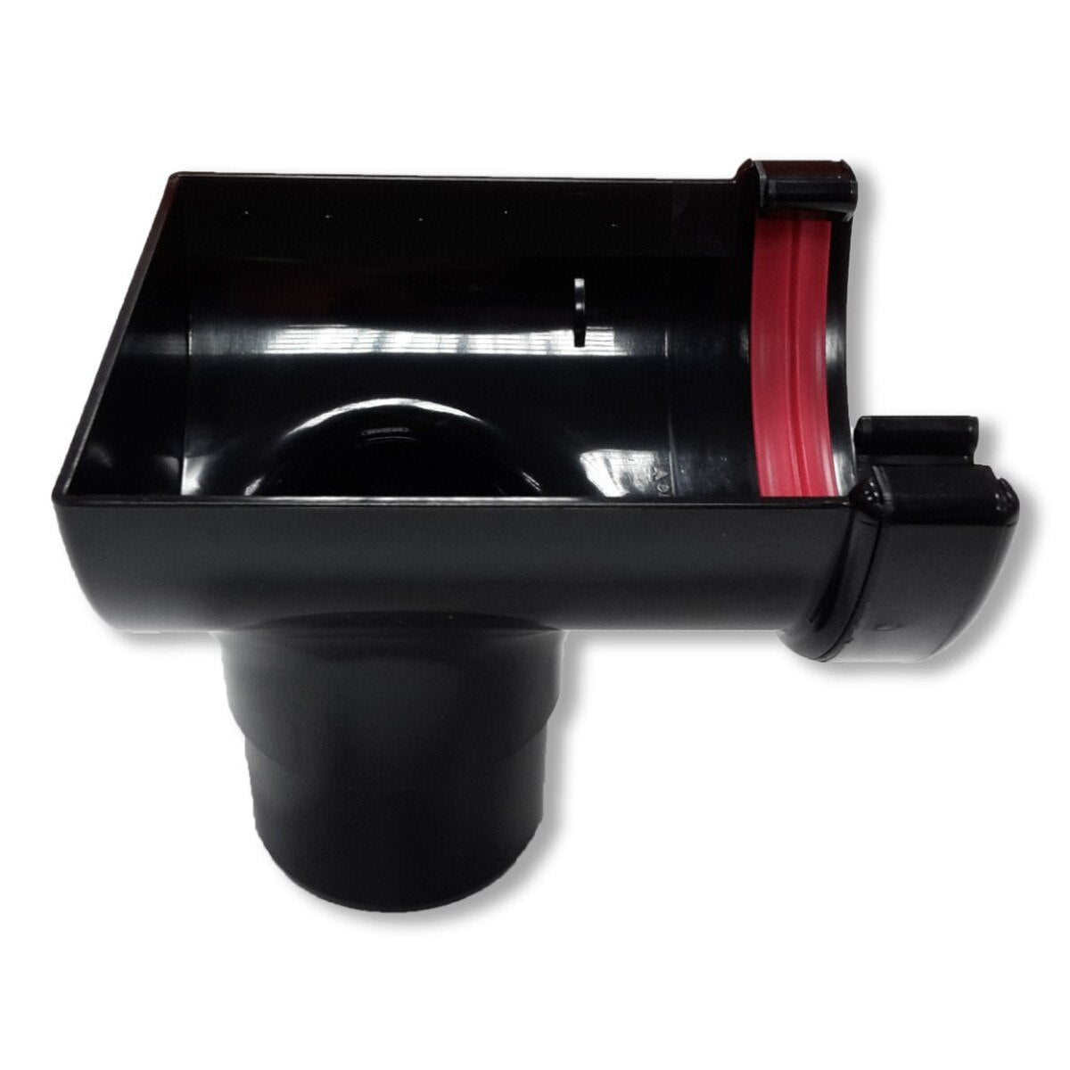 Freefoam Round Stopend Outlet - Black