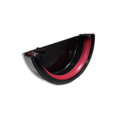 Freefoam Round External Stopend - Black