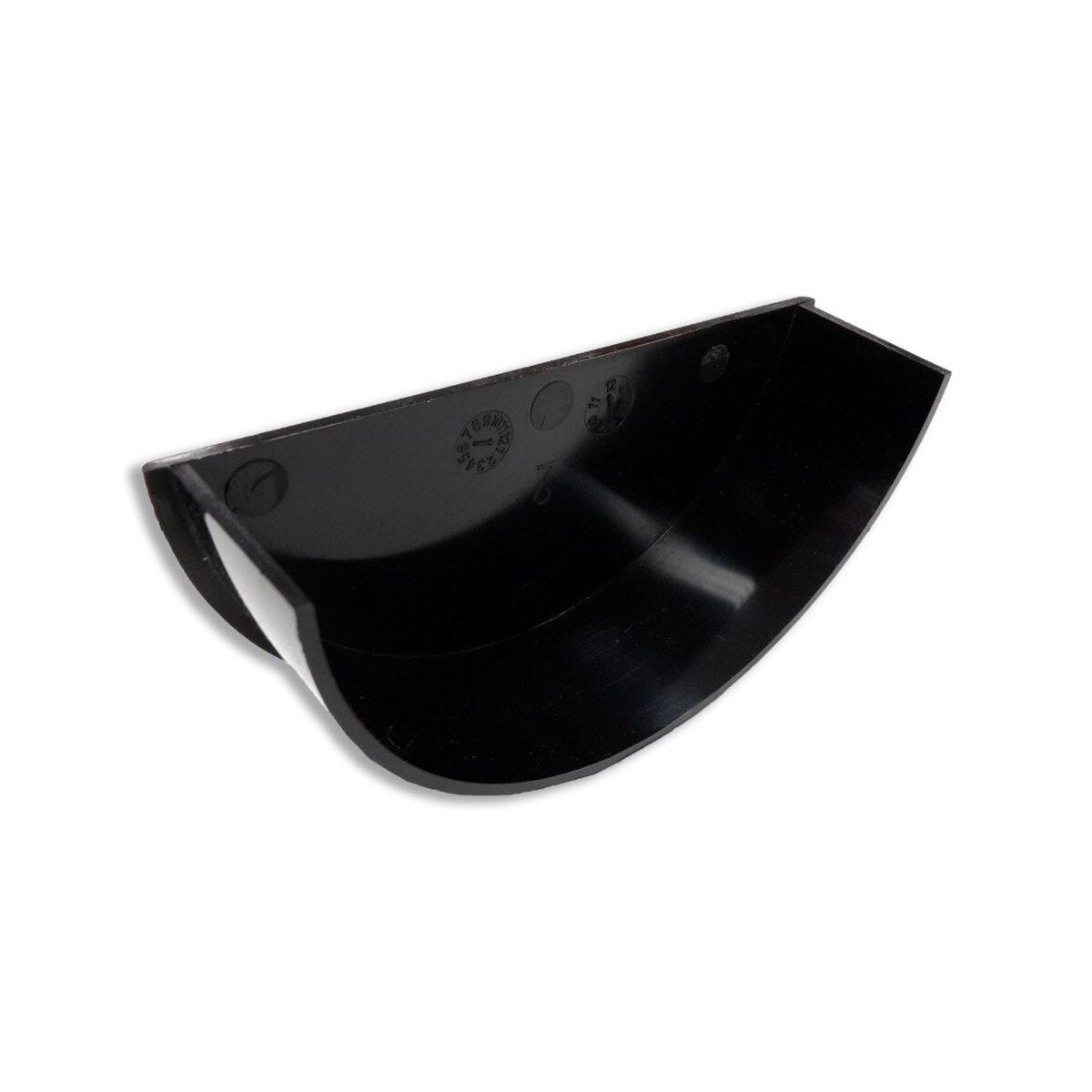 Freefoam Round Internal Stopend - Black