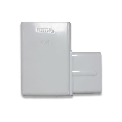 Freefoam Square 90° Offset Bend – White