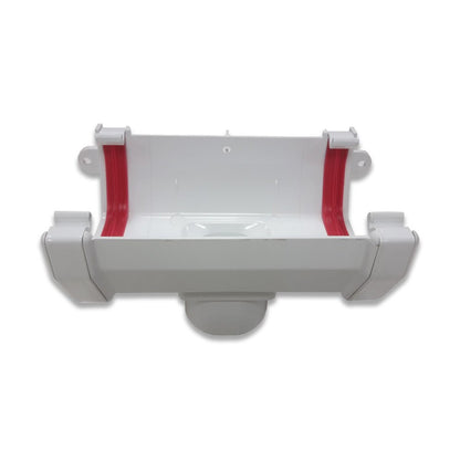 Freefoam Square Running Outlet - White