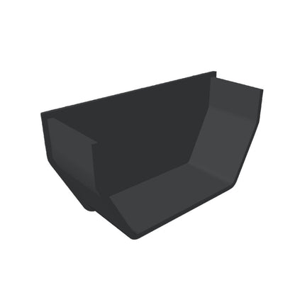 Freefoam Square Internal Stopend - Black
