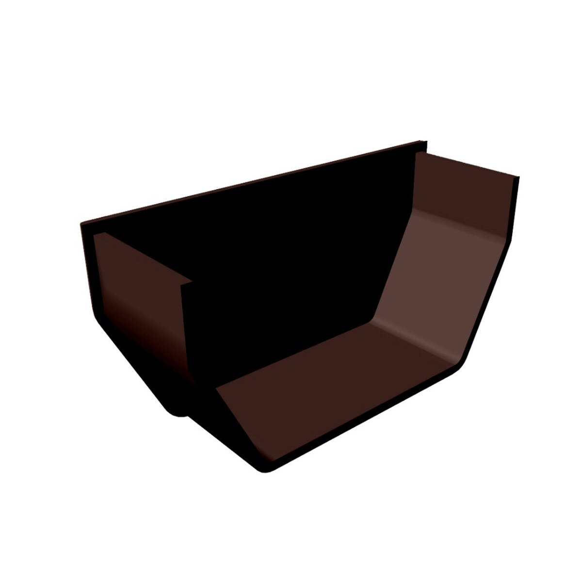 Freefoam Square Internal Stopend - Brown